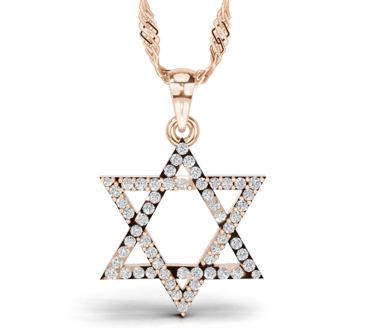 תליון מגן דוד ירדן, תליונים, קולקציית נשים | DiamoNY