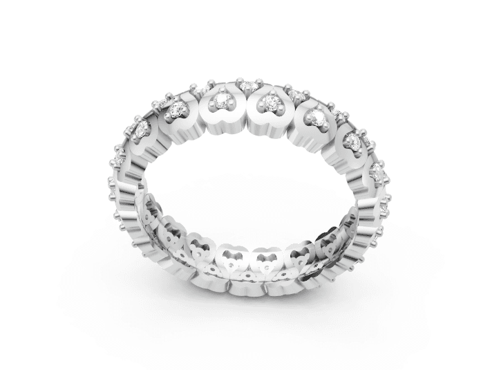 Diamond Goldy Ring Erernty — DiamoNY תכשיטי יוקרה
