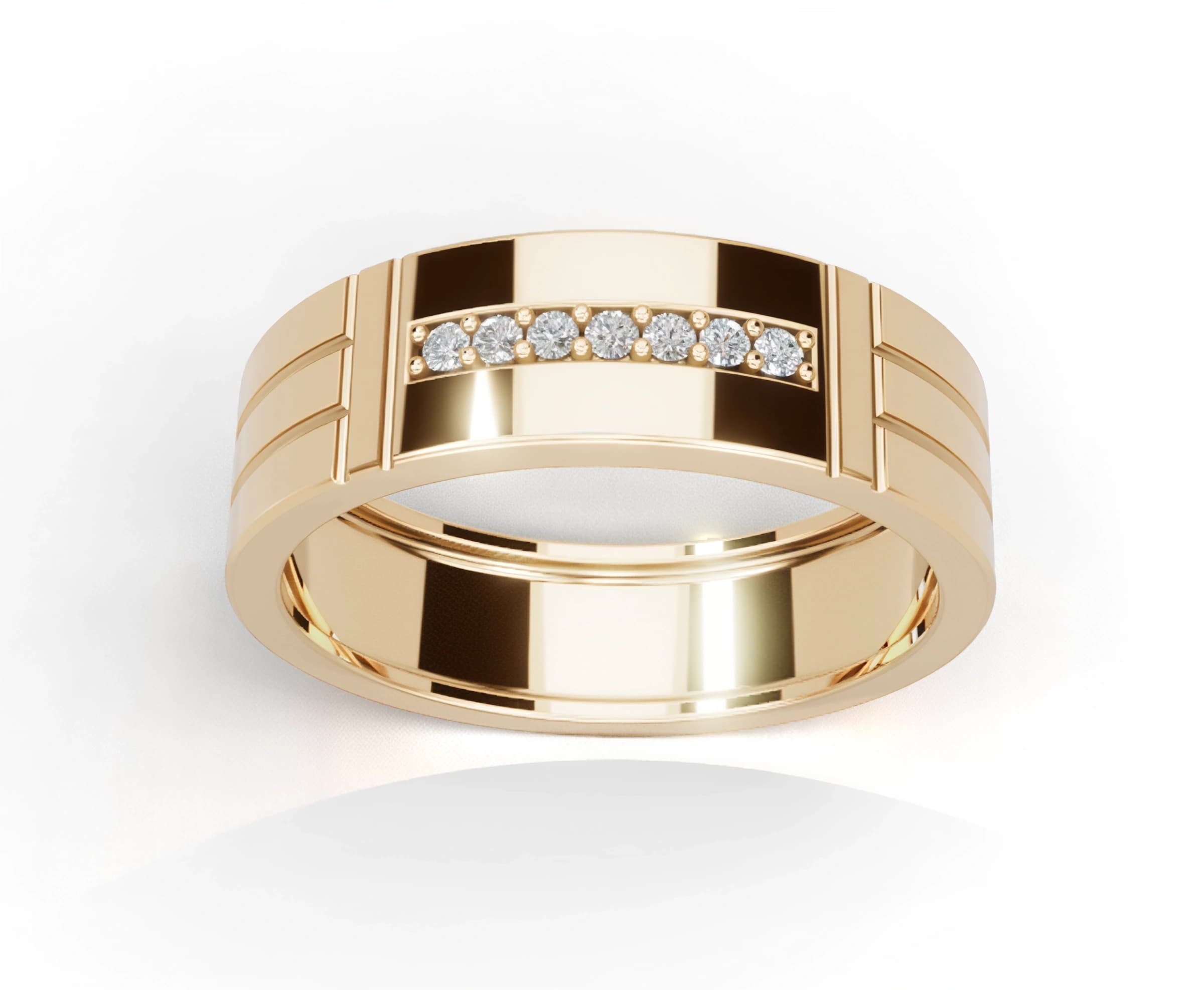 Ice Diamond Men Ring — DiamoNY תכשיטי יוקרה