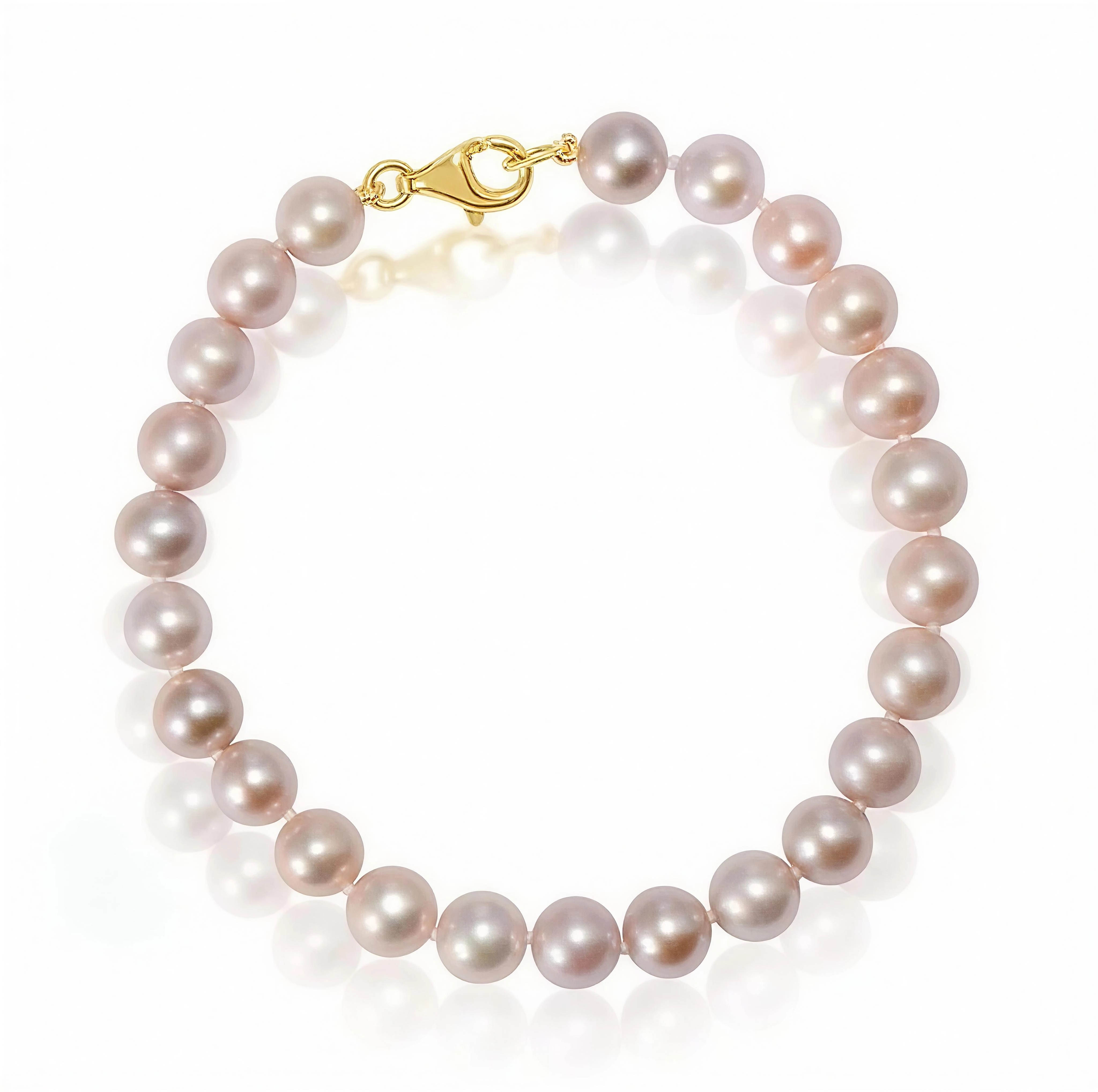 Galit Pinkish Pearl Bracelet — DiamoNY תכשיטי יוקרה